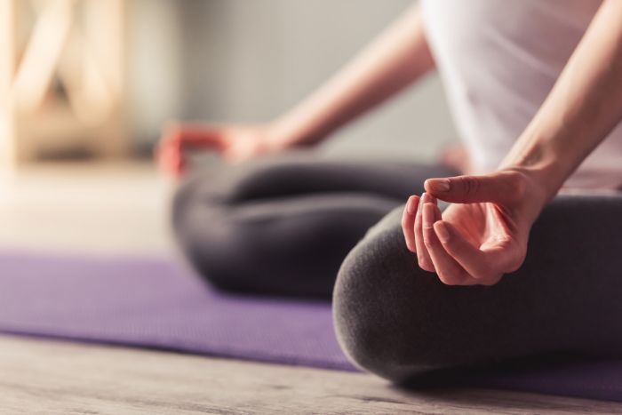 Wie man Stress handhabt - zb meditieren, yoga