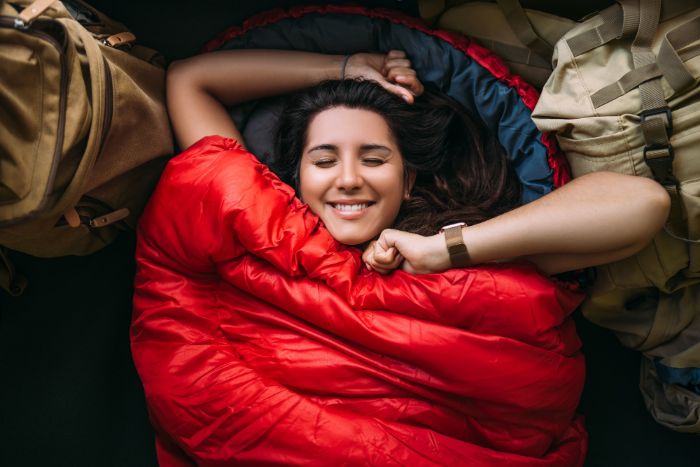 Camping-Das richtige Schlafsack