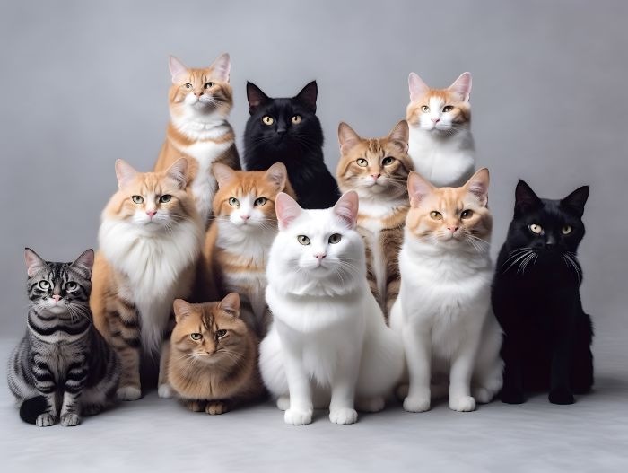 Arten von Katzen: Rasse, Mischling oder Raubkatze?