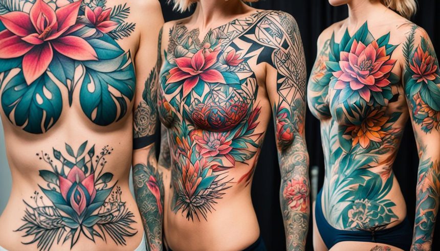 Einzigartige Tattoos für Frauen