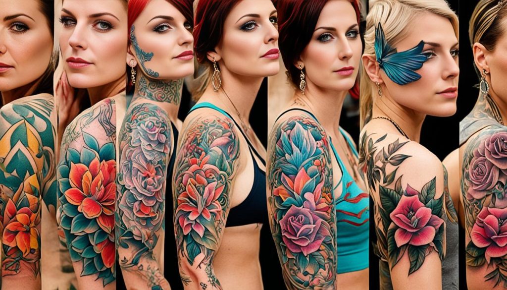 Frauen-Tattoos Galerie