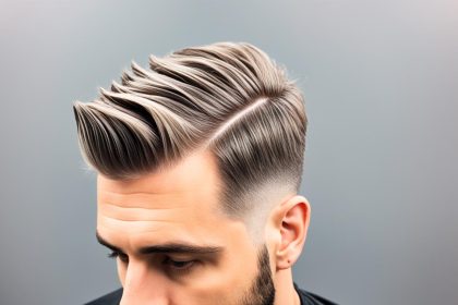 Kurze Haare für Männer mit Übergang