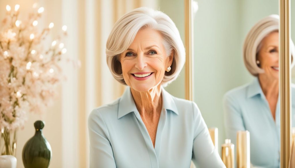Kurzhaar-Perücken für ältere Damen
