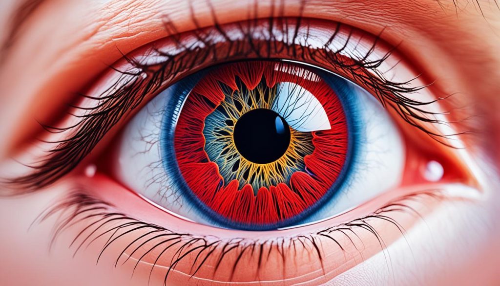 Diagnose und Therapie von dauerhaft sichtbaren Adern im Auge