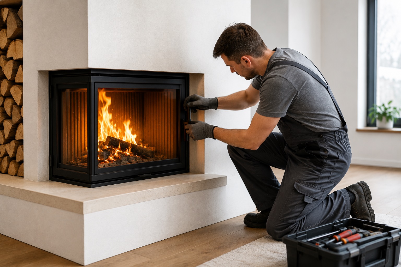 Kamin einbauen Anleitung