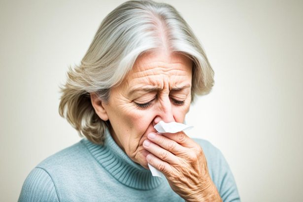 festsitzender husten