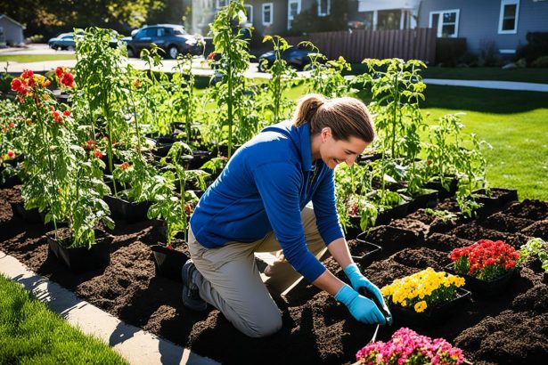Gartenarbeit