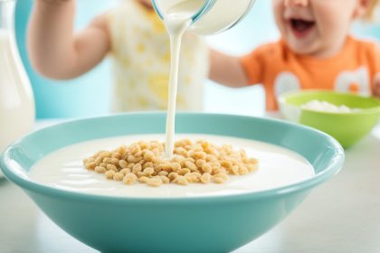 baby grießbrei mit milch oder wasser