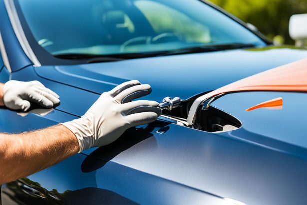 delle aus auto entfernen