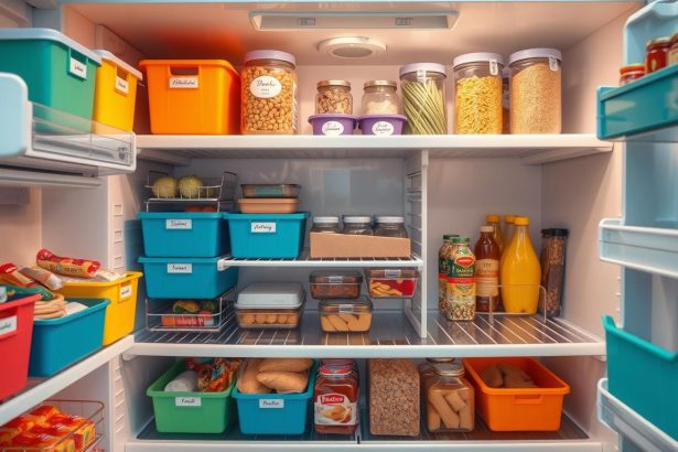 Kühlschrank-Ordnung