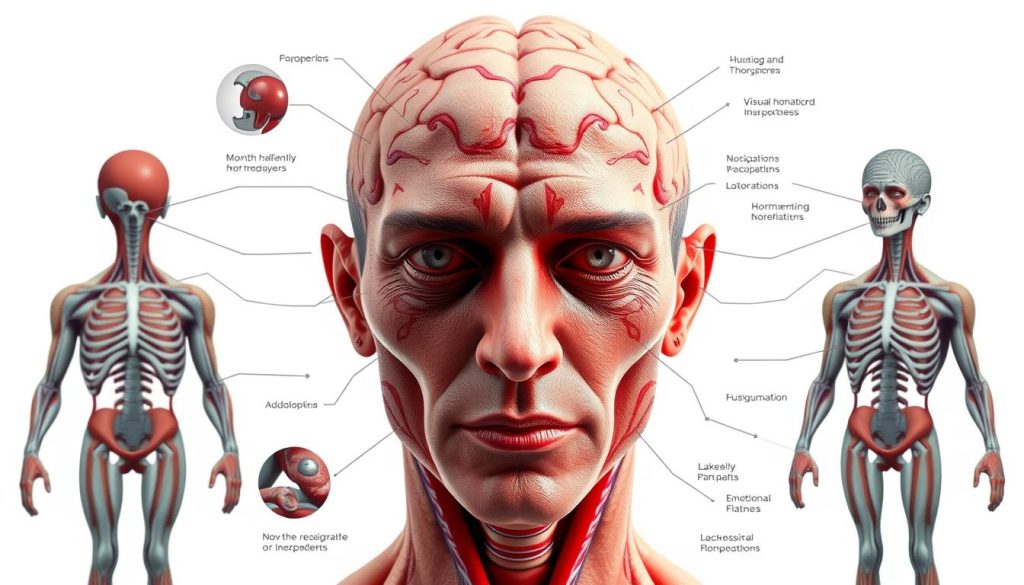 Positivsymptome und Negativsymptome bei Schizophrenie