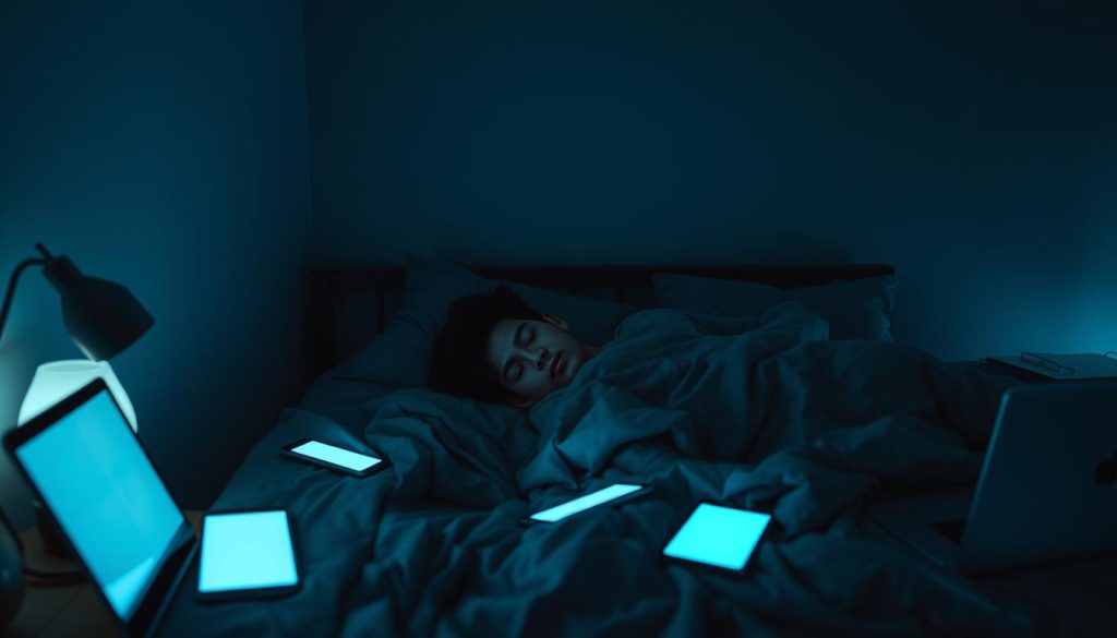 Schlafstörungen und Technologie