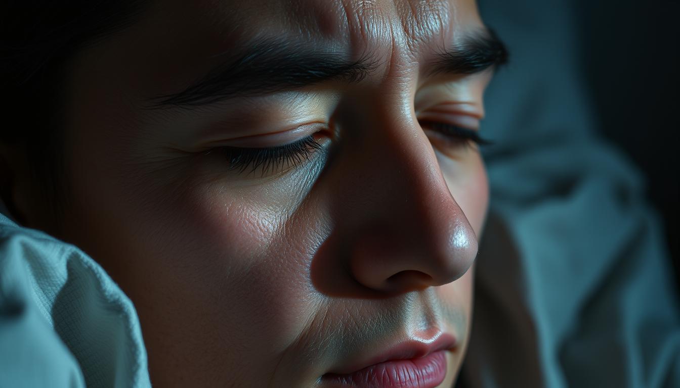 Schwere Augen Trotz Schlaf
