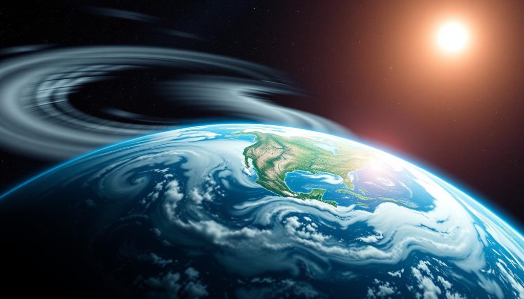 Erdrotation Geschwindigkeit