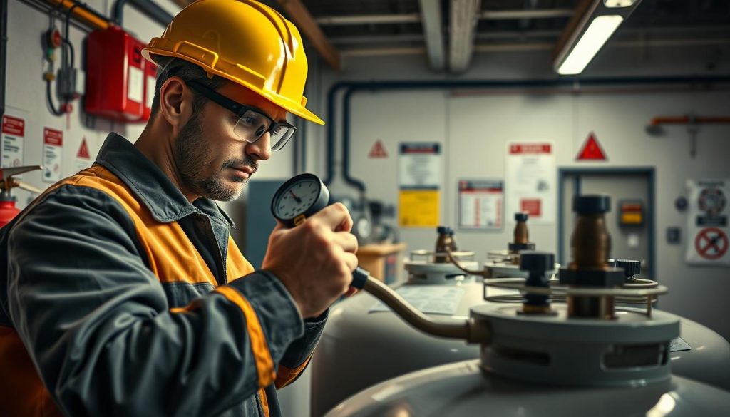 Sicherheitsmaßnahmen beim Umgang mit Propangas