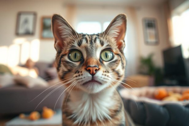 Warum macht meine Katze komische Geräusche beim Atmen?