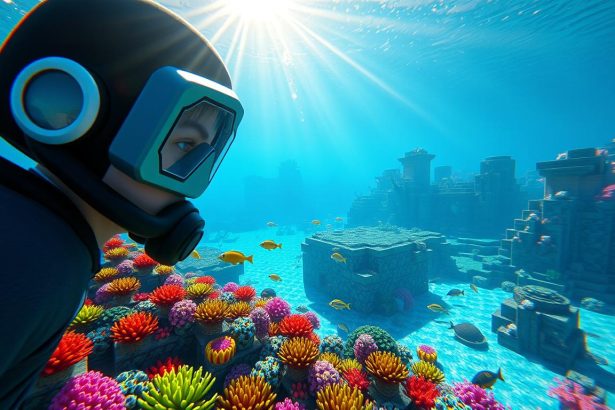 Wie kann ich in Minecraft unter Wasser atmen?