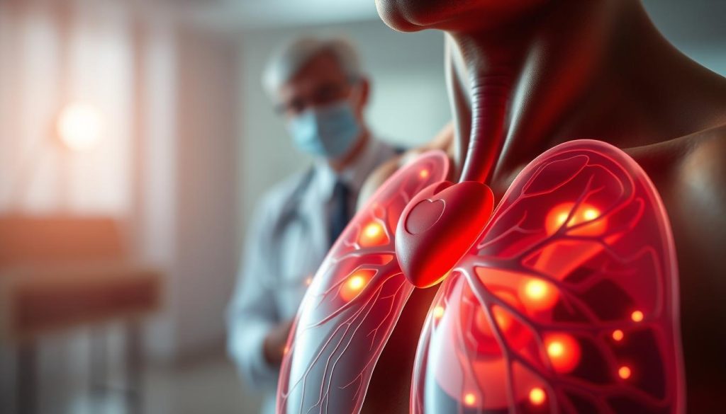 innere Erkrankungen und Schmerzen beim Atmen